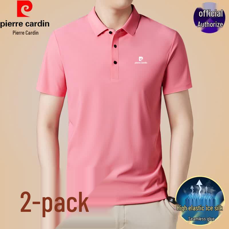 Pierre Cardin Men s Ice Silk Cooling Polo T-Shirt 5XL