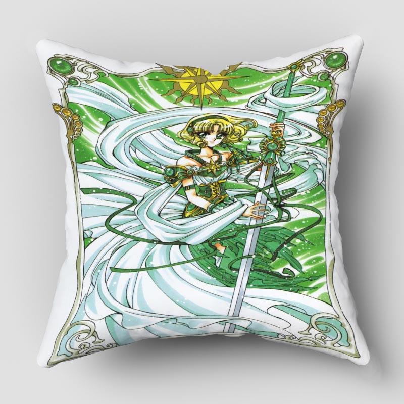 Musife Magic Knight Rayearth Pillowcase Art Square Zippered Pillow Cover 35*35,40*40,45*45cm wholesale