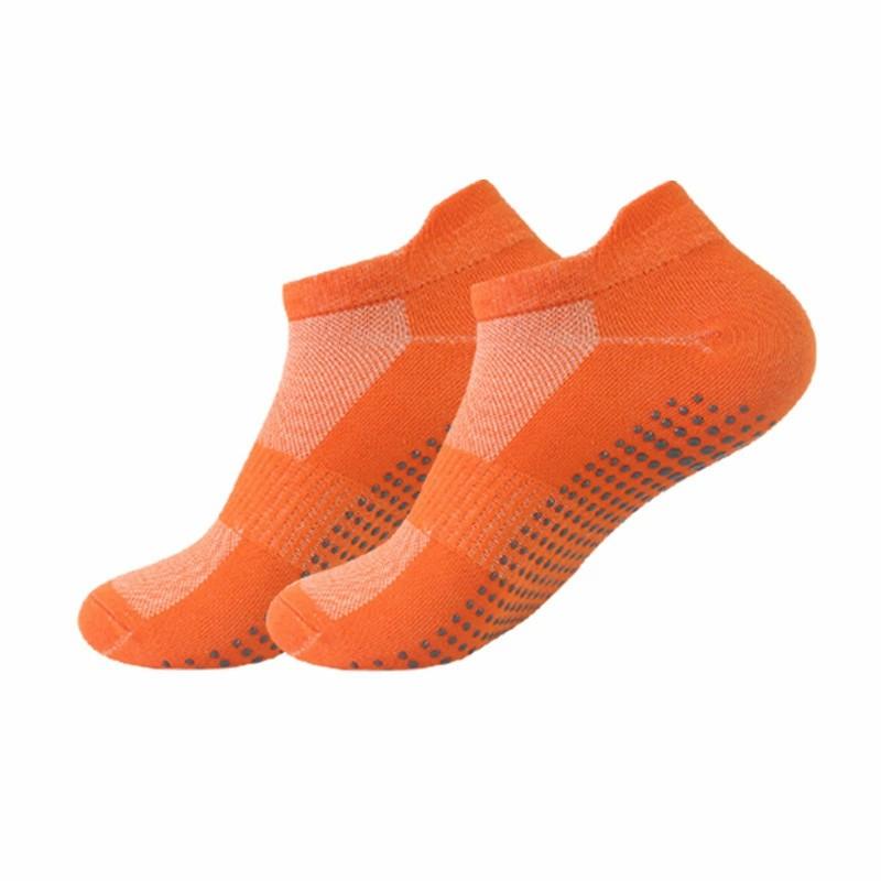 1/6 Paar Damen Anti-Rutsch Yoga Baumwollsocken Pilates Verschleißfest Bequem Schweißabsorbierend Atmungsaktiv Laufen Fitness Socken