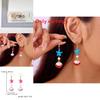 Beach Shell Earrings For Women Summer Ocean Style Fashion Jewelry With Electroplated Finish