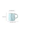 Nordic Style Simple Mug Ceramic Water Cup Coffee Cup Tea Cup 400ml Water Cup Breakfast Cup