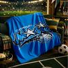 Orlando Basketball Team Blanket Lightweight Flannel Bedding Blanket Perfect for Travel, Camping, Living Rooms, Offices, Sofas, Fan Christmas Gift