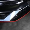 Car Interior Accessories Front Bumper Decorative Strip Cover Trim Carbon Fiber Style ABS For Hyundai Elantra CN7 N -2025