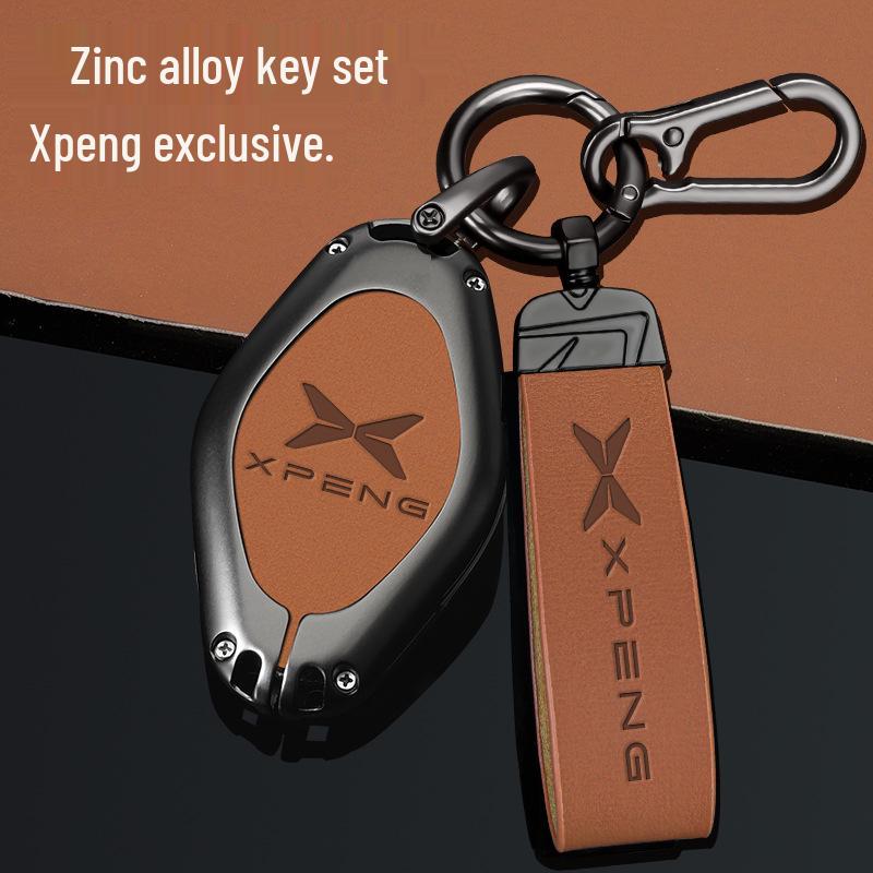 Xiaopeng Key Case: Fits 23 Models Including P7, P7i, P5, G3, G3i, G9, G6 - Men's Car Key Shell with Advanced Modifications