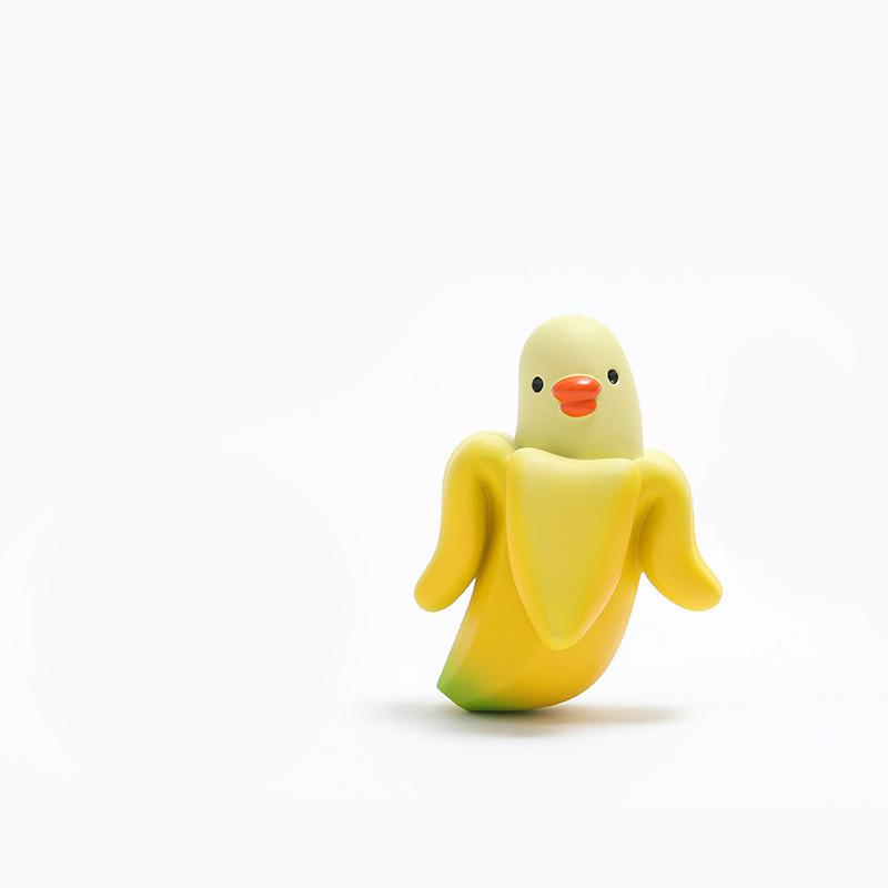 Yellow Duck Refrigerator Sticker Cartoon Cute Refrigerator Decoration Magnet Po Wall Toy Gift Cultural and Creative Products