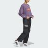 Adidas Originals Sportswear Hoodie With Embroidered Logo Women Tops Dark-Grey Violet IN1053