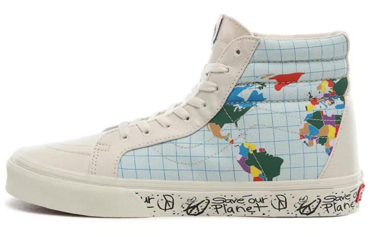 Vans Save Our Planet x Sk8-Hi Reissue White Multi 34.5