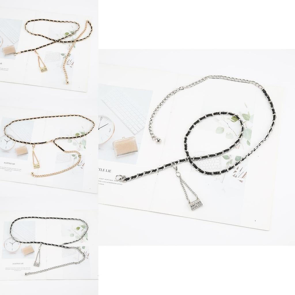 Womens Metal Waist Belt Chain For Dresses Sweaters Suit Body Accessory Summer Winter