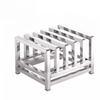 Stainless Steel 5-Slot Knife and Cutting Board Rack