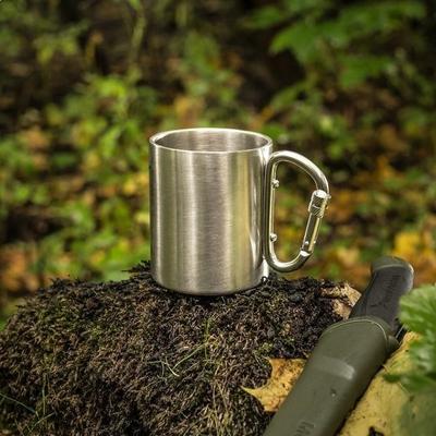 Copo com alça mosquetão, caneca de escalada original