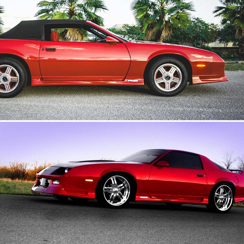 2Pcs LED Front Side Marker Lamp Light OEM For 1985 1986 1987 1988 1989 1990 1991 1992 Chevy Camaro Pontiac Firebird 1985-1992