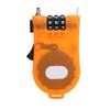 Mini Drawstring Password Anti Theft Lock Waterproof Retractable Motorcycle Helmet Lock for Cabinets
