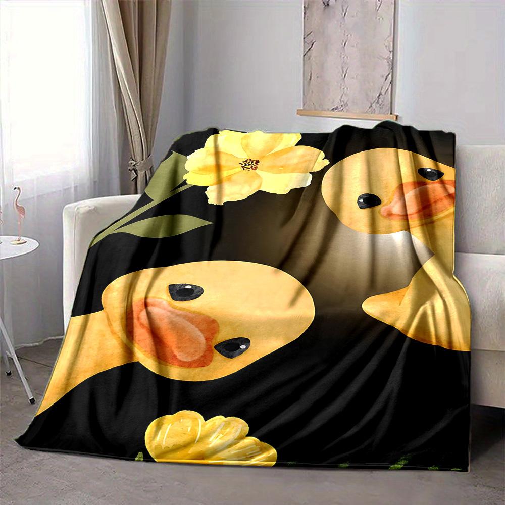 1pc Duck Toy Blanket Warm,Perfect for Camping And Travel, Making It a Great Gift for Any Season yy250904201