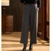 JIANHU Women's Winter Lined Wool Blend Straight-Leg Pants