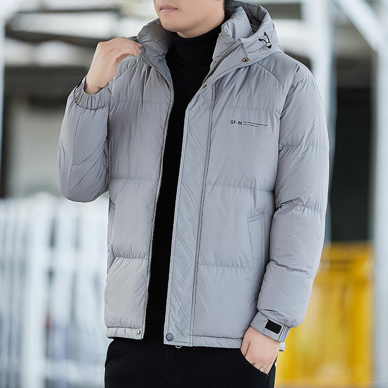 Paul Men's Winter Cotton-padded Jacket Trend Loose Hooded Padded Down Cotton-padded Jacket Warm Cotton-padded Jacket Cold Bread and Clothing.