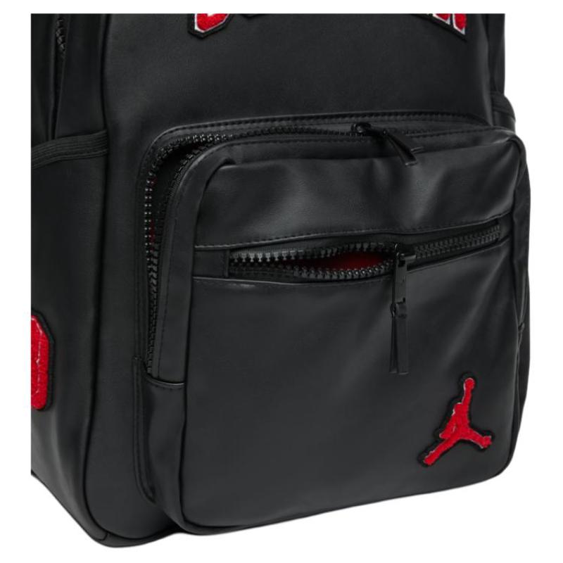 Jordan Synthetic Leather Backpack Unisex Black Jordan II7300-010