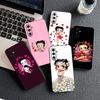 Soft Phone Cover for Apple iPhone 17 16 14 15 Pro Max Plus 15+ 16E XR ProMax Air Case B-Bettys Cartoon B-Boops Anime Casing