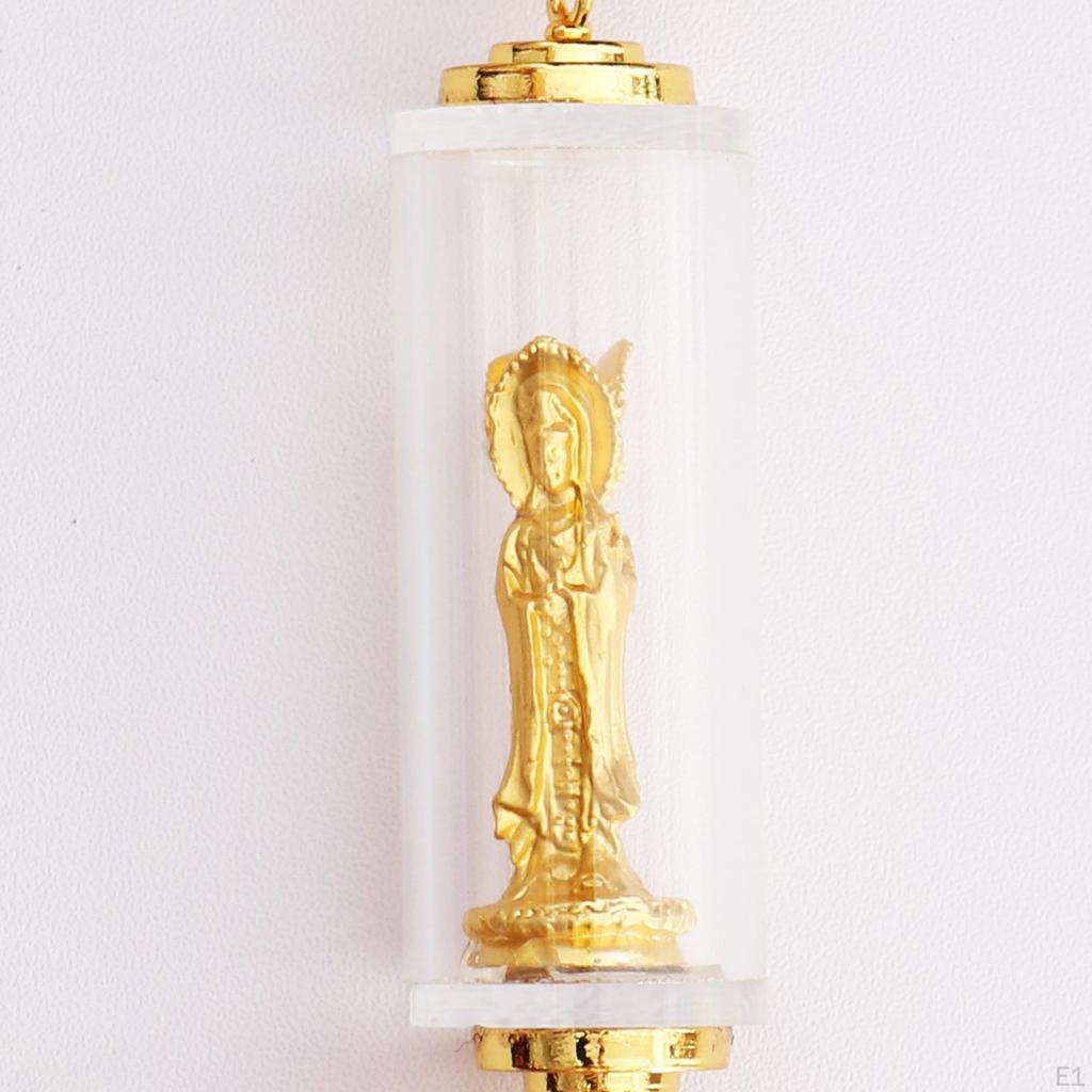 Car of The Carror Retractor Hang Strap Buddha Guanyin Statue Hanging Charm for Walls