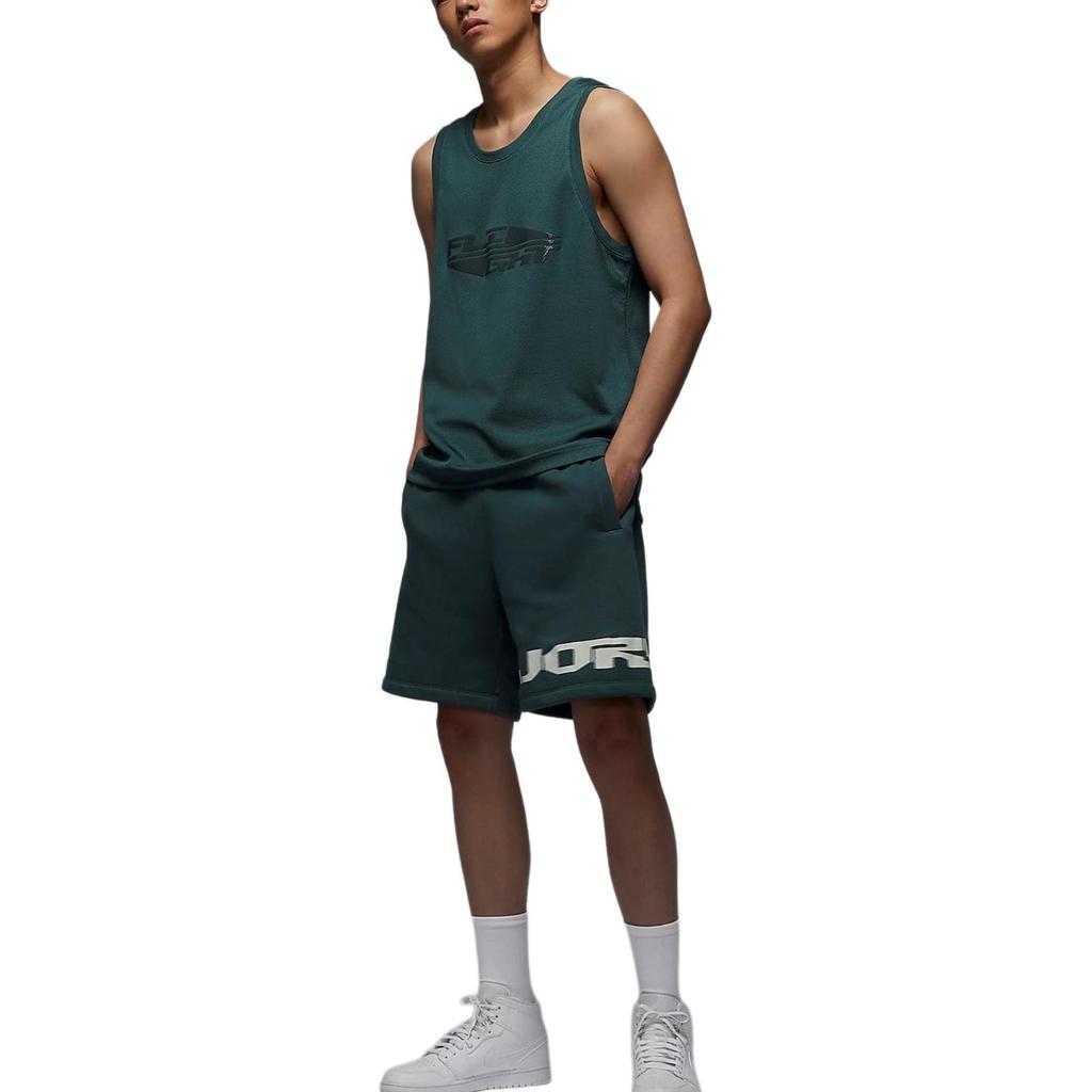 Men's Shorts Jordan MVP Lace Up Fleece Lined Letter Comfortable Sports Casual Shorts Men's Oxidized