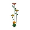 Outdoor Flower Bird Feeder and Bird Bath, Garden Stake Butterfly Dish for Yard Decoration