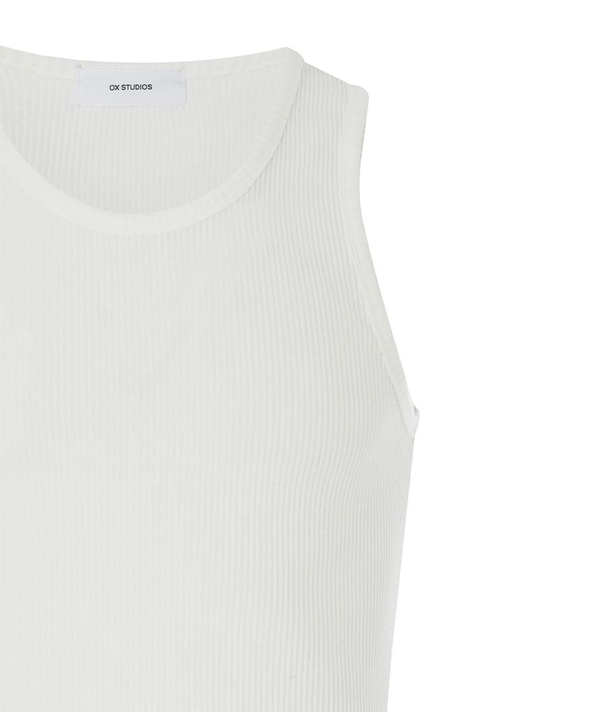 OX STUDIOS Sleeveless Top (White)