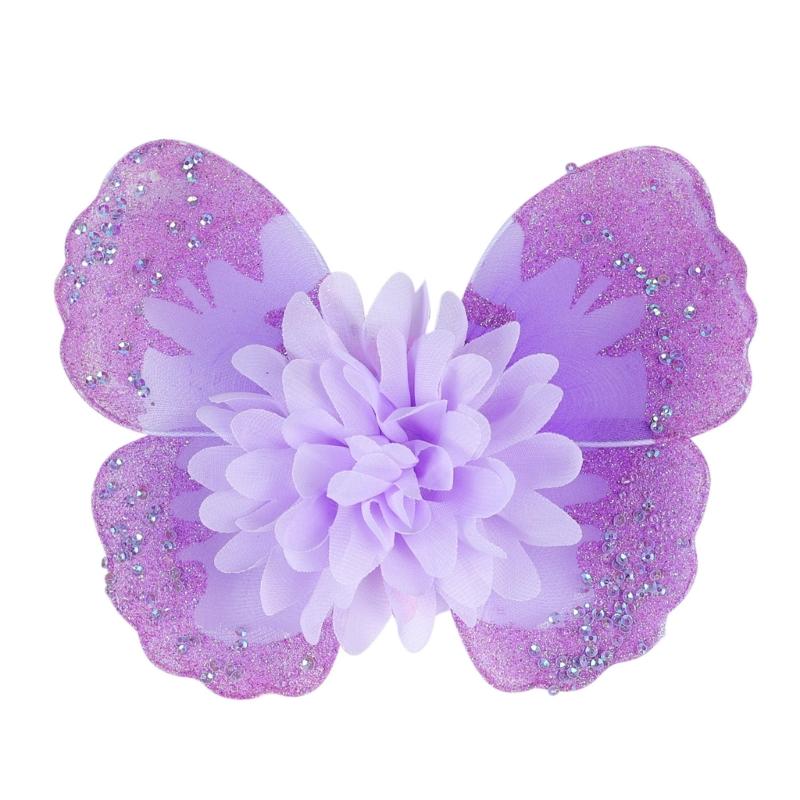 

Butterfly Inspired Newborn Photography Item Lovely Flower Petal Shaped Wing Props Baby Photoshoots for Beautiful Moments 1 світло-фіолетового кольору