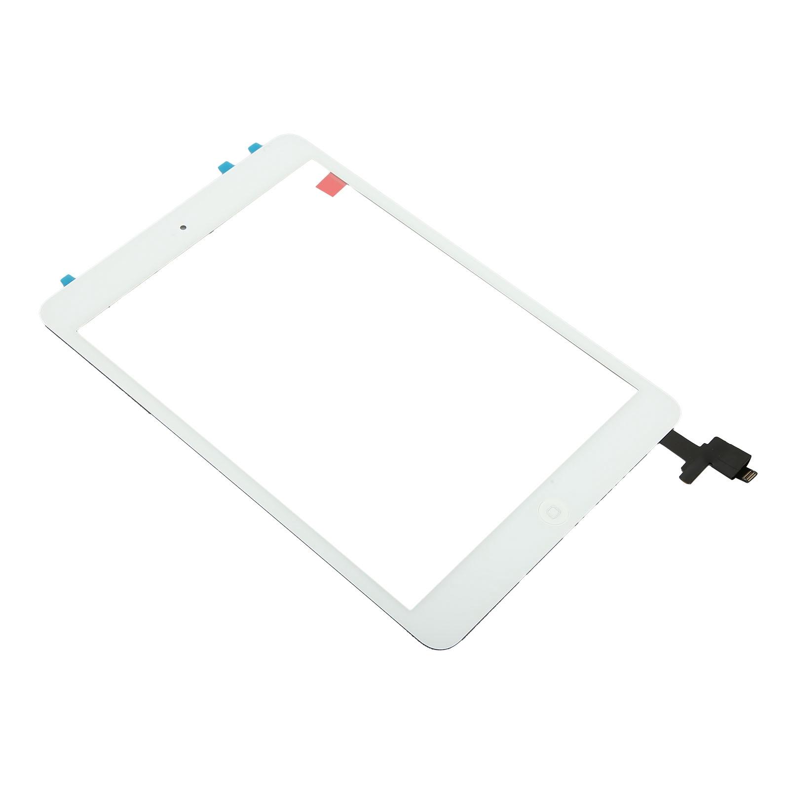 Сенсорное стекло дигитайзера в сборе для планшета IOS Mini 1 2, запасные части для сенсорного экрана с микросхемой и кнопкой