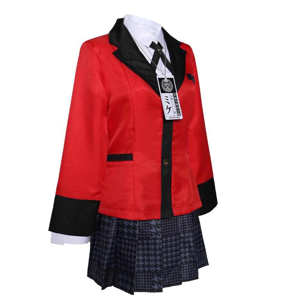 Anime Character Cosplay Snake Dream Cosplay Costume Anime Cosplay Costume Female School Uniform Female Jk Uniform Gambling Abyss