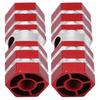 2pcs Bike Pegs Durable Sturdy Portable Antiskid Design Bike Accessories for Mountain CyclingRed