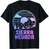 Sierra Nevada California Mountains Vintage Hiking Nature T-Shirt(1)