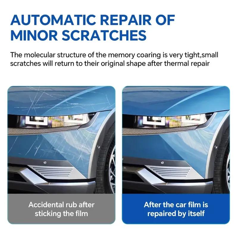 Headlight Rearview B C Pillars Door Handle TPU Anti-scratch Protection Film For Hyundai IONIQ 5 -2024 Pre-cut PPF Clear Bra