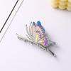 9-Color Painted Butterfly Hairpin - Ancient Style Shark Clip Ornament