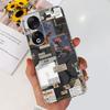For Honor 90 / 90 Pro / 90 Lite Fashion Dragon Metal Style Pattern Silicone Case For Honor90 90Pro 90lite Soft TPU Phone Cases