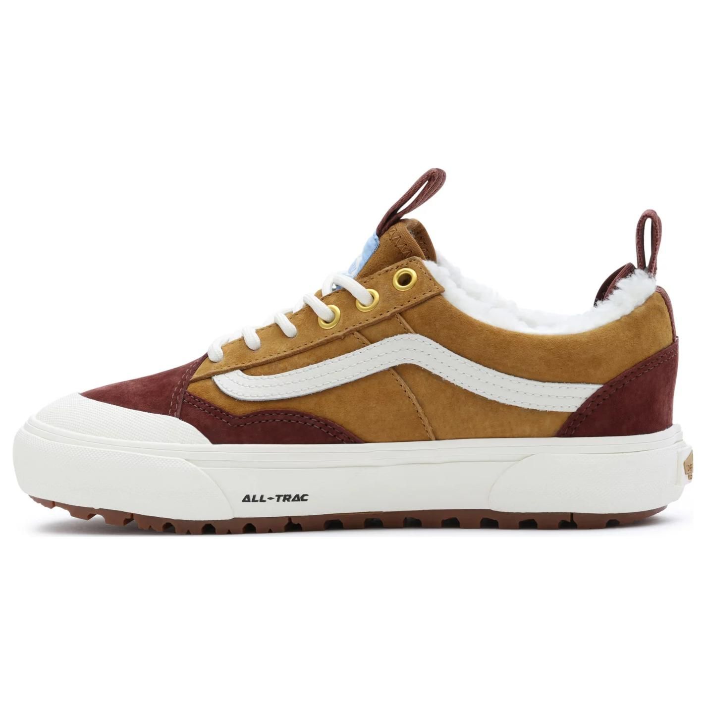 

Vans Old Skool MTE-2 Круглый носок Шнуровка Удобные Низкие Кроссовки для Скейтбординга Унисекс Красно-Коричневые VN0009QEBYA 38.5