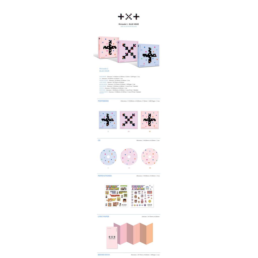 [Pre-order] TOMORROW x TOGETHER minisode1 : Blue Hour