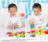 Children's Wooden Educational Marble & Dominoes Set with Number Calculation & Building Blocks