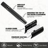 Men's Double Edge Beard Shaving Razor - Traditional Classic Safety Razor for Barber Styling Accessories Hair Grooming Kit