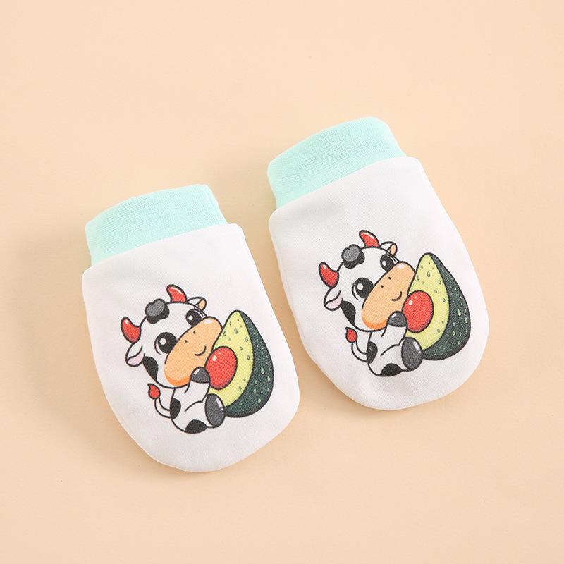 Gants Bébé Respirants en Maille Anti-Rayures - Mordables, Protection des Mains Printemps/Été pour Nouveau-nés