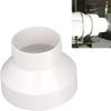 ABS Plastic Duct Reducer 8 to 6 Inch Ventilation Adapter Air Duct Adapter  Kitchen Exhaust