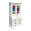 Bookcase Miniature Wooden Cabinet For Dollhouses Bedroom Living Room Decors DIY Craft Project Tiny House Furniture