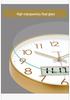 Ultra-quiet 6514 Silent Sweep Wall Clock for Living Room – Simple Quartz Design