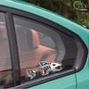 Three Ratels Digital Skeleton Fish Vinyl Car Sticker Decals For Car Boat Fishing Graphics Bone Fighting Angry Fish Sticker