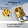 QiZhou 216 Series Threaded Brass Manual Ball Valve