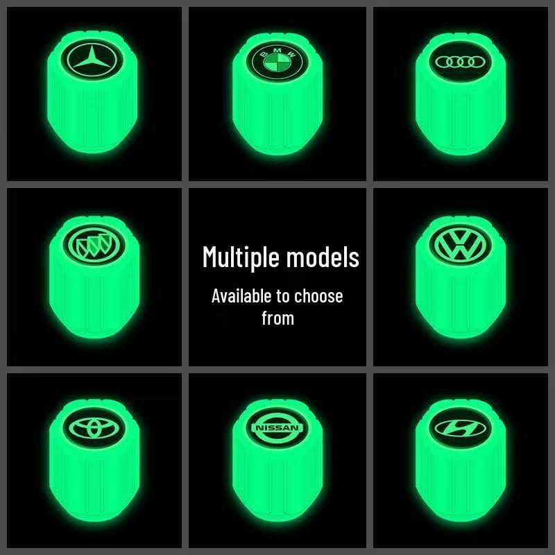 Lichtgevende Ventieldopjes voor Auto's, Motoren en Elektrische Voertuigen