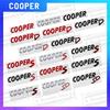 1PCS Metal For Mini Cooper S R55 R56 R57 R58 R59 Countryman Clubman F55 F56 F57 F60 Logo Emblem Car Rear Trunk Sticker Badge