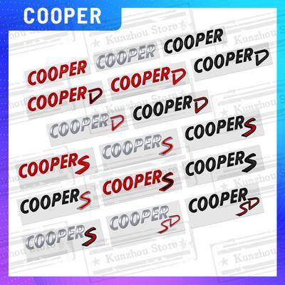 1PCS Metal For Mini Cooper S R55 R56 R57 R58 R59 Countryman Clubman F55 F56 F57 F60 Logo Emblem Car Rear Trunk Sticker Badge