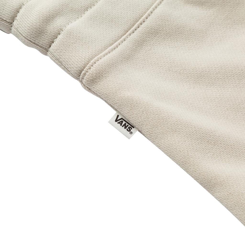 Vans Pullover Round Neck Skateboard Cat Pattern Long Sleeve Short Sweatshirt Women Sweatshirt Oatmeal VN000J222N1