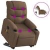 VidaXL Fauteuil Inclinable de Massage Électrique, Chaise de Relaxation avec Dossier et Repose-pied Réglables, Siège de Salon 3206676