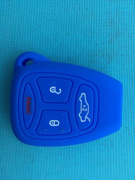 4 Buttons Soft Silicone Car Key Case Cover For Chrysler 300 Aspen For Dodge Dakota Durango For Jeep Grand Cherokee Commande Auto