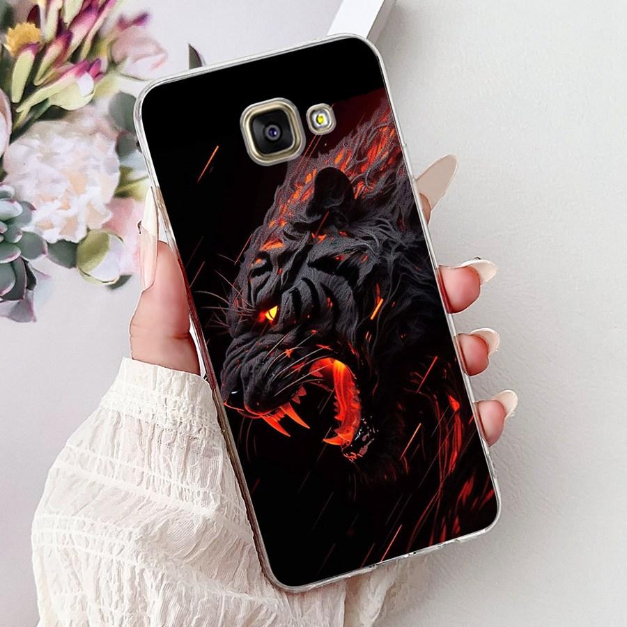 Für Samsung A3 2016 Hülle Galaxy A3 2017 Rückseite Cartoon Dünn Weiches Silikon Funda für Samsung A310F A320F Stoßfest Capa
